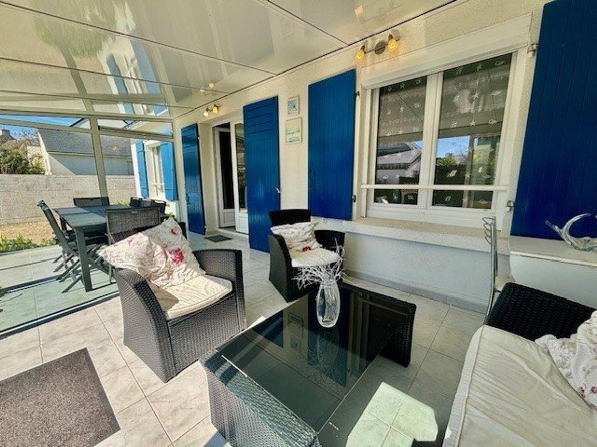 Maison Lumineuse A Quiberon, 90M², Avec Cour, Proche Plage, 6 Pers., Wifi, Animaux Acceptes, Classee 3* - Fr-1-478-76 Екстериор снимка