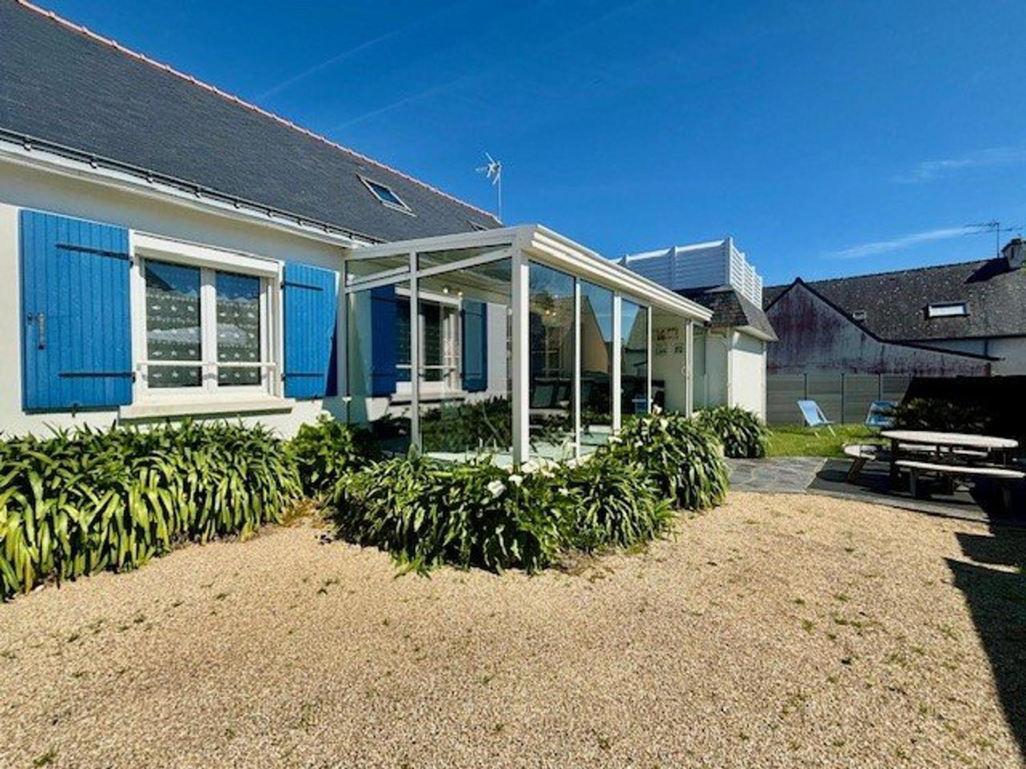 Maison Lumineuse A Quiberon, 90M², Avec Cour, Proche Plage, 6 Pers., Wifi, Animaux Acceptes, Classee 3* - Fr-1-478-76 Екстериор снимка