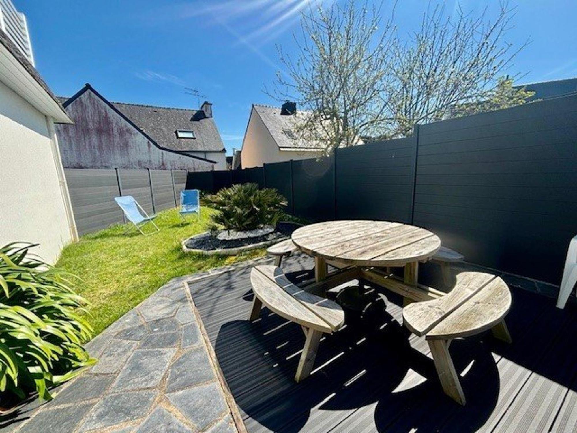 Maison Lumineuse A Quiberon, 90M², Avec Cour, Proche Plage, 6 Pers., Wifi, Animaux Acceptes, Classee 3* - Fr-1-478-76 Екстериор снимка